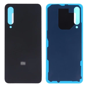 Xiaomi Mi 9Se Arka Pil Batarya Kapağı Cam Lens-Siyah
