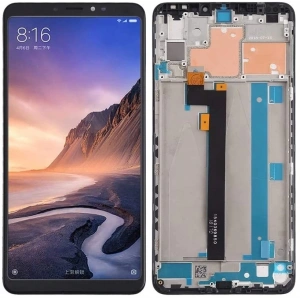 Xiaomi Mi Max 3 Çıtalı Lcd Dokunmatik Ekran M1804E4A