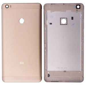 Xiaomi Mi Max Arka Pil Batarya Kapağı Kasa-Gold