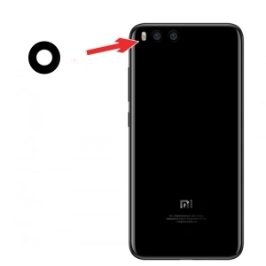 Xiaomi Mi6 Arka Kamera Lens-Siyah