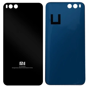 Xiaomi Mi6 Arka Pil Batarya Kapağı Lens-Siyah