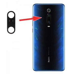 Xiaomi Mi9T Mi 9T Pro Redmi K20 Kamera Lens Camı-Siyah