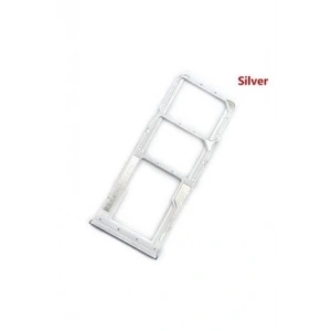 Xıaomi Red Mi Note 9 Pro Max Sim Plastiği Sim Kart Aparatı Sim tepsisi çekmece Holder Silver Gri Uyumlu