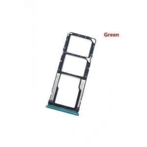 Xıaomi Red Mi Note 9 Pro Sim Plastiği Sim Kart Aparatı Sim tepsisi çekmece Holder Yeşil
