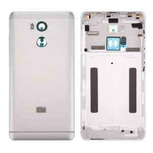 Xiaomi Redmi 4,Redmi 4 Pro,Redmi 4 Prime Arka Pil Batarya Kapağı-Gümüş