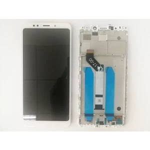 Xiaomi Redmi 5 Plus Çıtalı Lcd Dokunmatik Ekran Beyaz