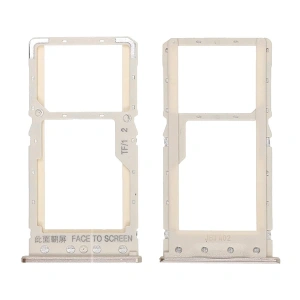 Xiaomi Redmi 6,6a Sim Hafıza Kart Kapağı Tutucu-GOLD