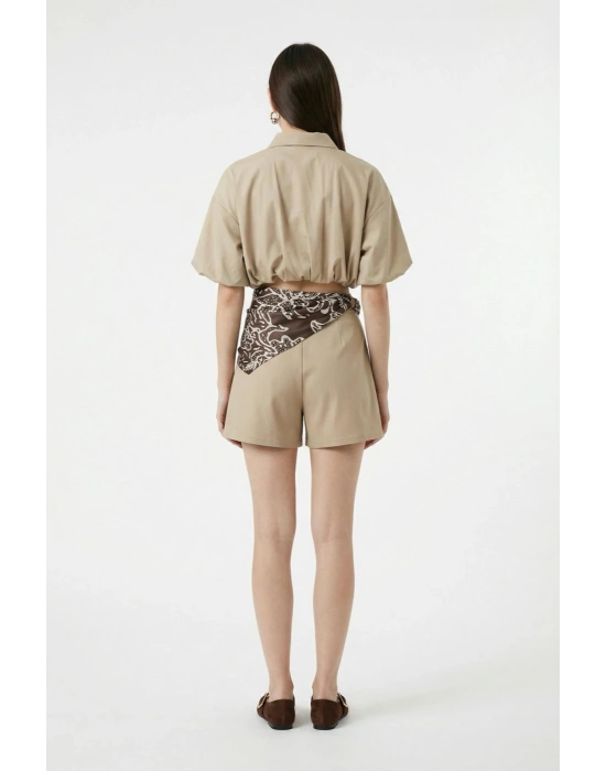 Mint Yeşili Balon Ceket