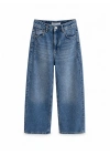 Yüksek Bel Wide Leg Jean