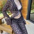 Bel Lastikli Rahat Kalıp Bağlama Detaylı Bikini Üstü Takım Siyah