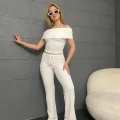 Bürümcük Madonna Takım Beyaz