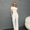 Bürümcük Madonna Takım Beyaz