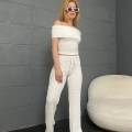 Bürümcük Madonna Takım Beyaz
