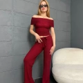 Bürümcük Madonna Takım Kırmızı