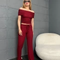 Bürümcük Madonna Takım Kırmızı