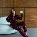 Desenli Pijama Takımları 9