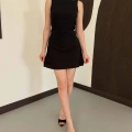 Ham Keten Basic Elbise Siyah