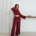 İkili Olive Dream Takım Bordo