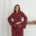 İkili Olive Dream Takım Bordo