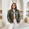 Kısa Şişme Cool Mont Haki