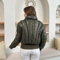 Kısa Şişme Cool Mont Haki