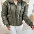 Kısa Şişme Cool Mont Haki