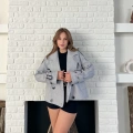 Kısa Street Luxe Kaşe Kaban Gri