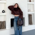 Peluş Kumaş Sweet Kahverengi