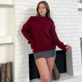 Madonna Yaka Triko Kazak Bordo