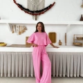 Modal kumaş İkili Takım Pembe