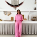 Modal kumaş İkili Takım Pembe