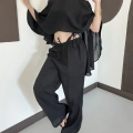 Pelerin Bluz Pantolon Plaj Takım Siyah