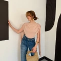 Pelerin Detaylı Body Suit Bej