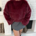 Peluş Kumaş Sweet Bordo