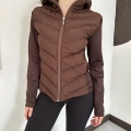Range Kapüşonlu Şişme Mont Kahve