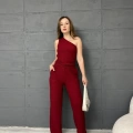 Tek Omuz Bürümcük Takım Bordo