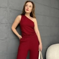 Tek Omuz Bürümcük Takım Bordo