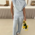 Vatka Detaylı Asimetrik Takım Mavi