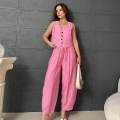 Yelekli Çilek Takım Pembe