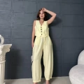 Yelekli Çilek Takım Sarı