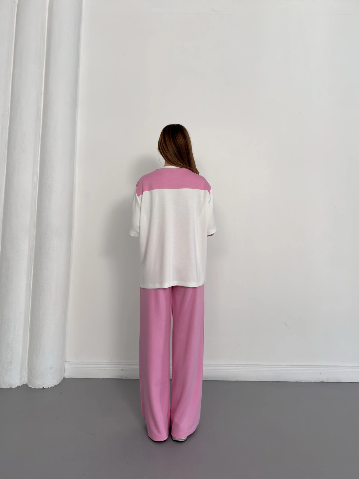 Oversize Tişörtlü Candy Mood Takım