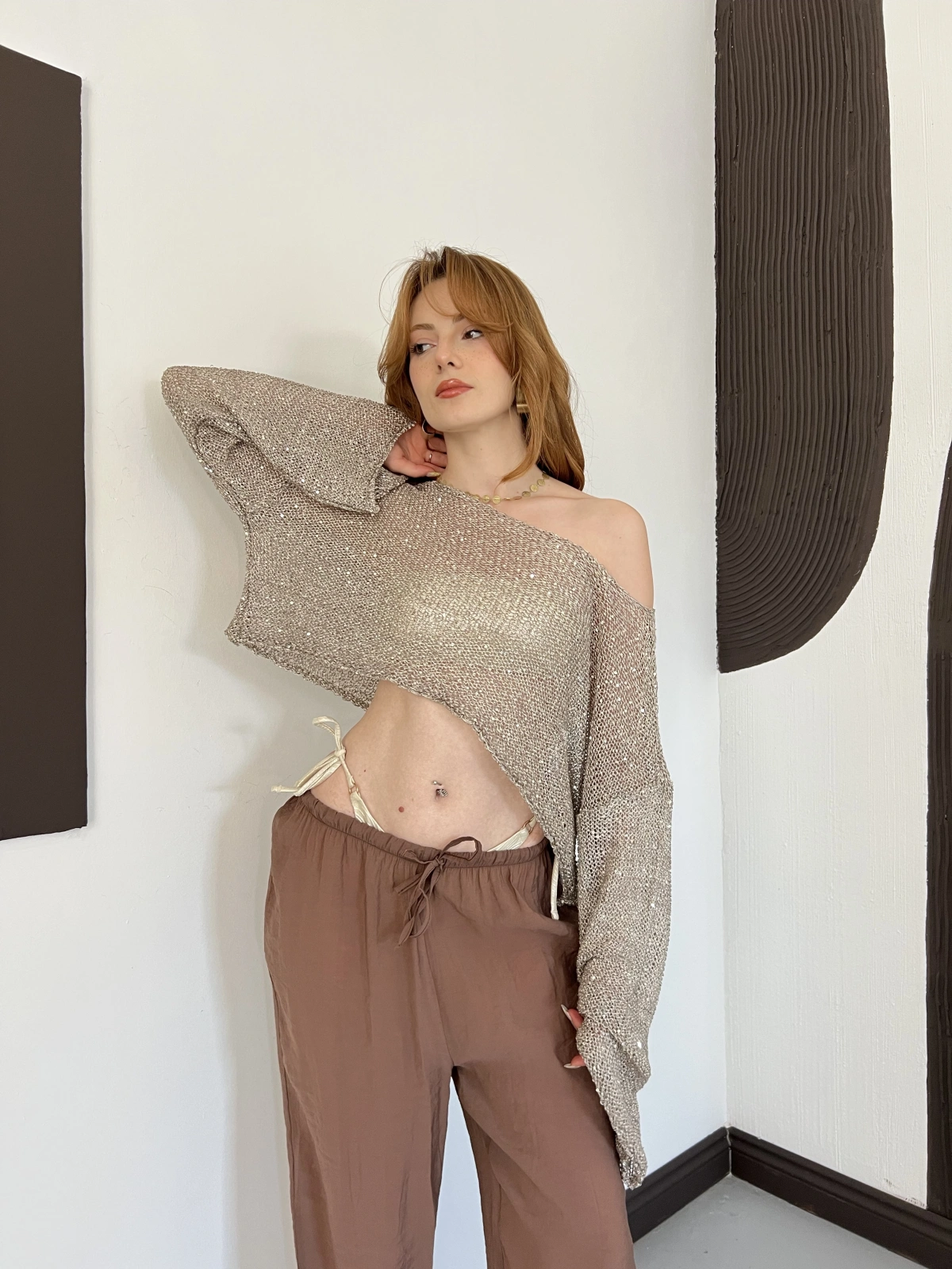 Pullu Beach Salaş Crop Vizon