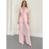 Tasarım Yelek Pantolon Takım Pembe