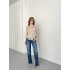 Askı Detaylı Korse Bluz Bej