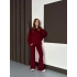 Kapüşonlu Modal Pantolonlu İkili Set Bordo