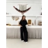 Modal kumaş İkili Takım Siyah