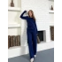 Modal Kumaş Taş Detay Takım Lacivert