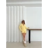 Şortlu Çıtçıtlı Bodysuit Triko Takım Sarı