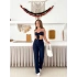 Straplez Bella Takım Lacivert