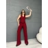 Yelekli Bürümcük Takım Bordo